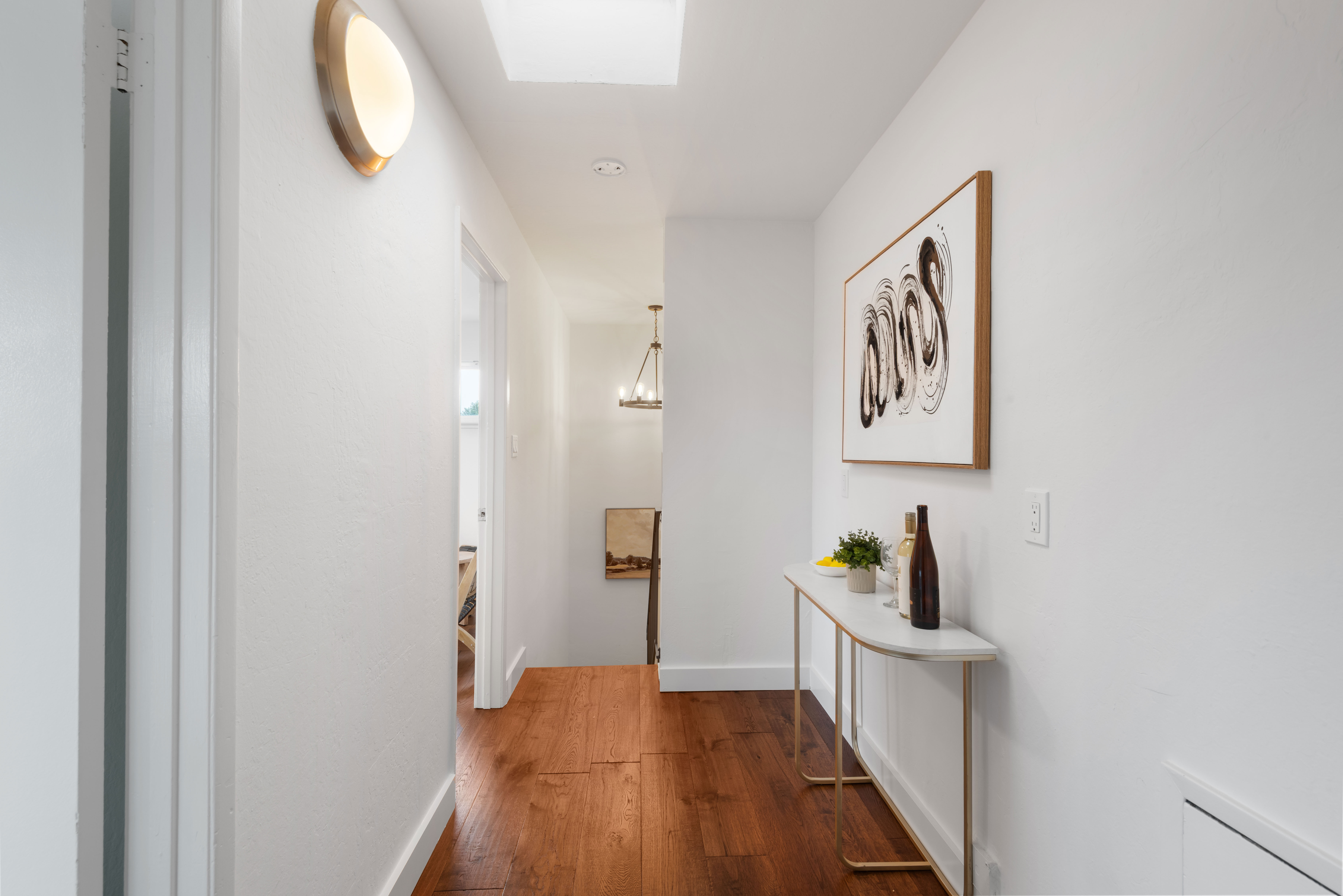 Upstairs suite hallway